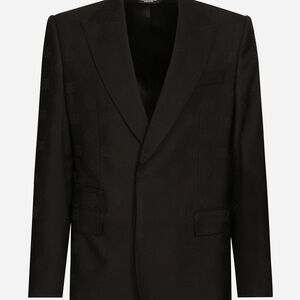 Dolce & Gabbana Black Sport Coat Blazer